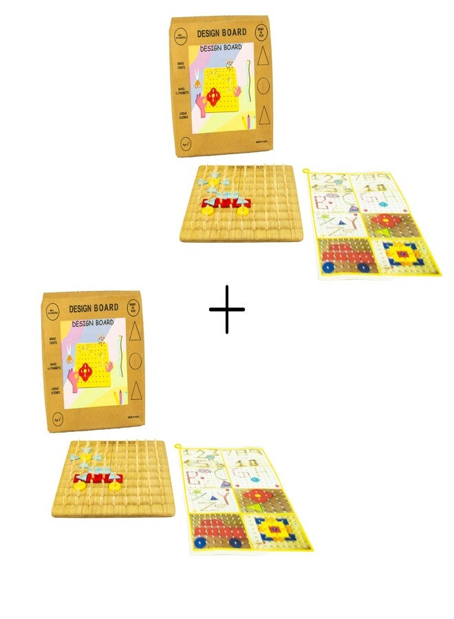 Techny Birds Technybirds Wooden Design Board|Creativity Board|Learning Toy| - Image 2